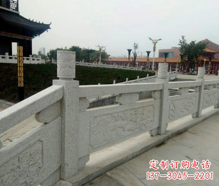 金华大理石景区栏板石雕_1