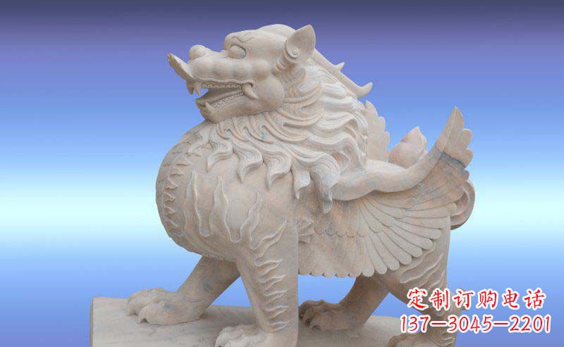 金华大理石貔貅神兽石雕