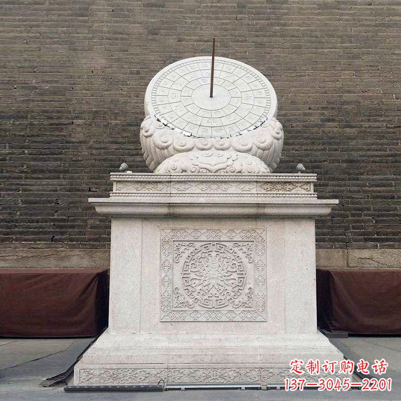金华精美石质日晷雕塑
