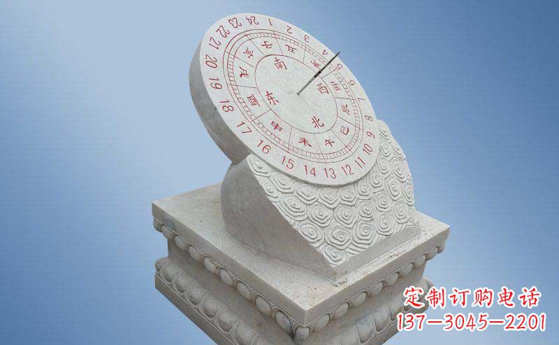 金华精致古典大理石日晷雕塑