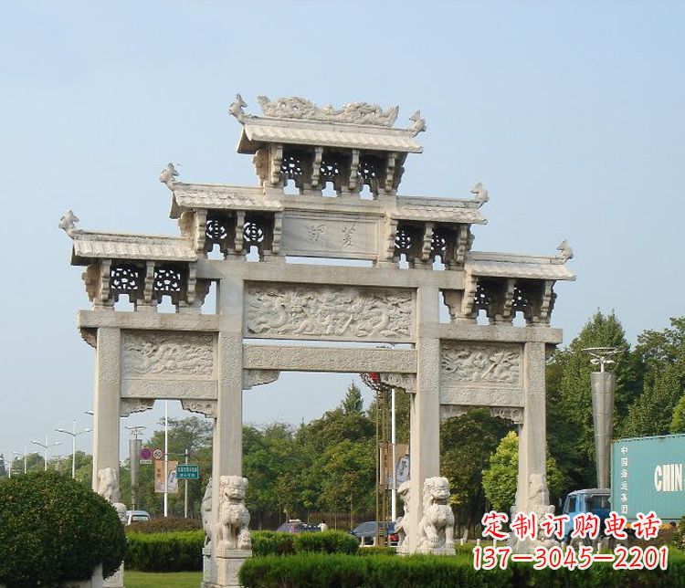 金华大理石牌坊雕塑——精致纯粹、卓越优雅