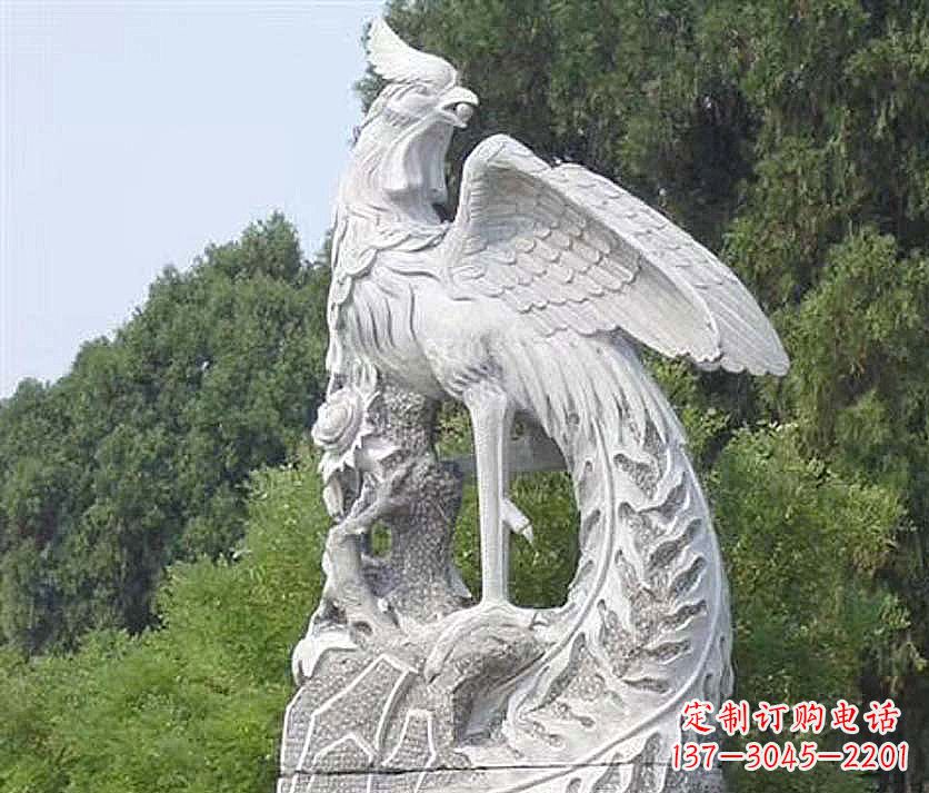 金华大理石凤凰雕塑