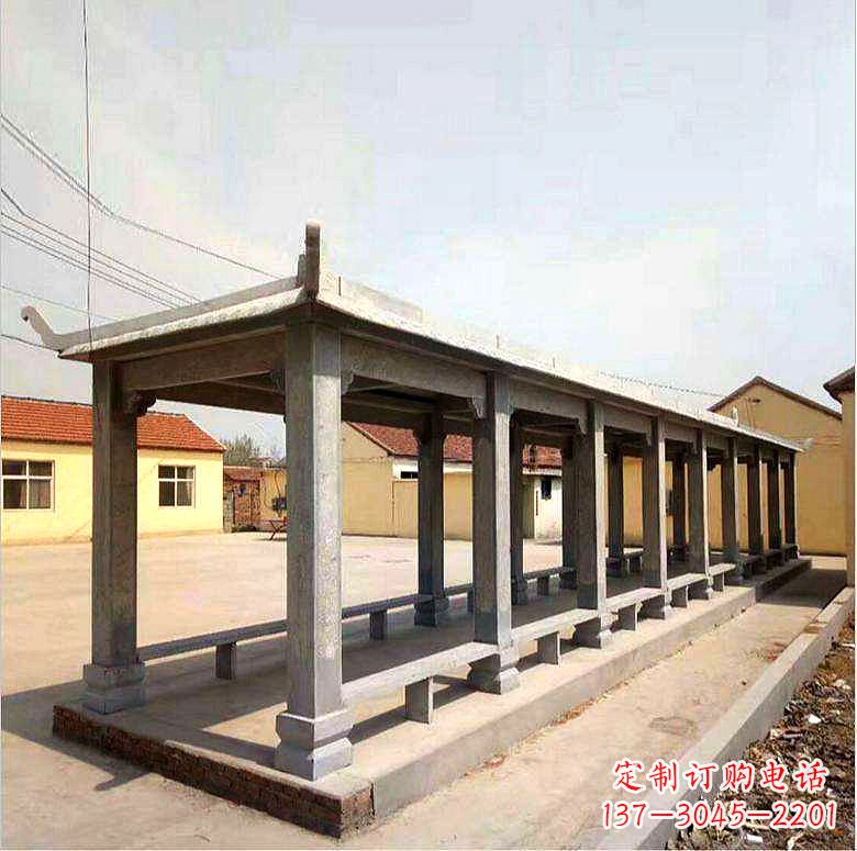 金华长廊雕塑大理石石雕艺术的精美绽放