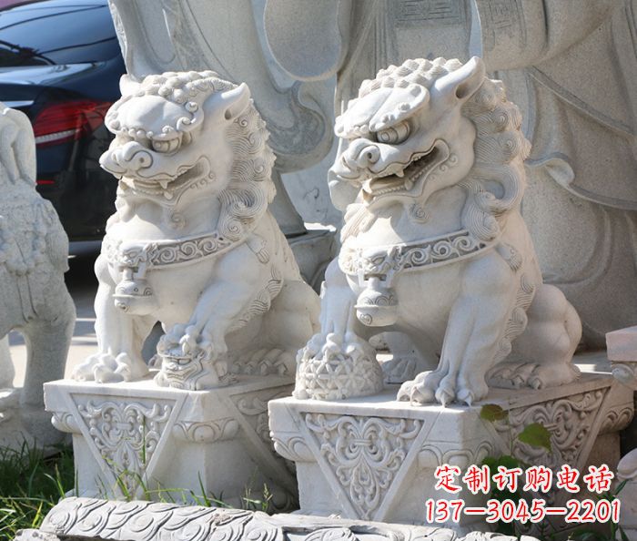 金华大理石狮子雕塑
