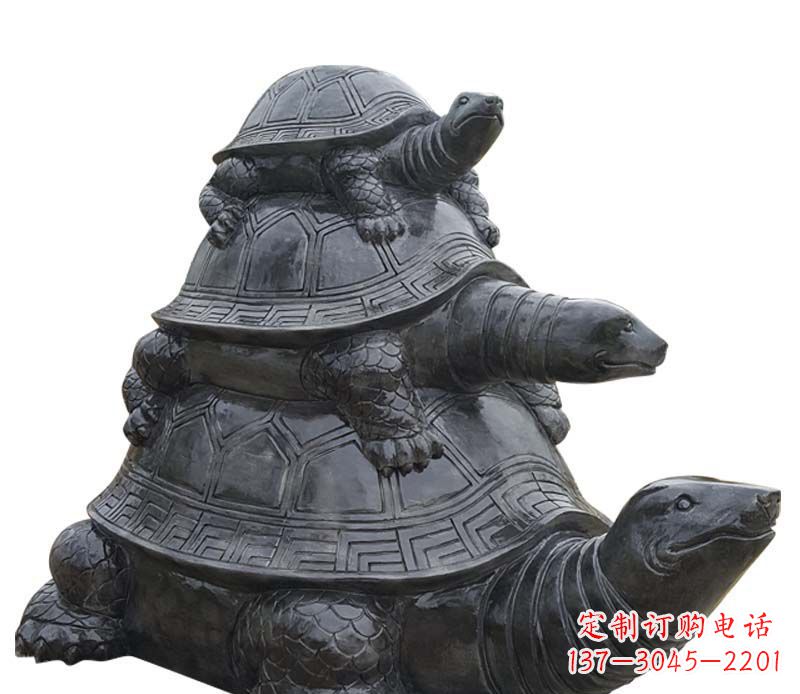 金华高品质大理石乌龟母子石雕