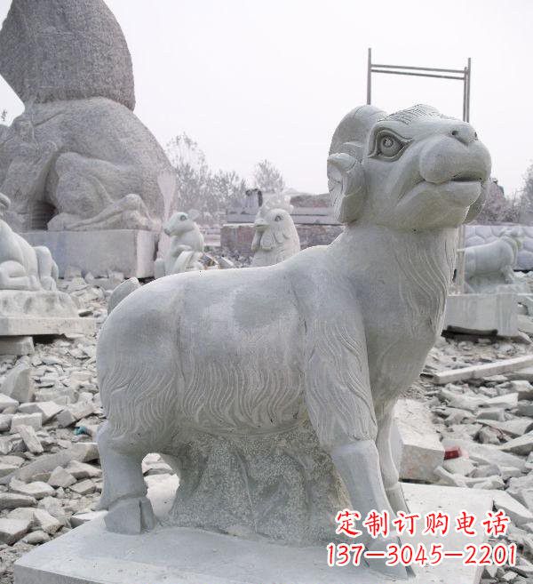 金华大理石羊雕塑