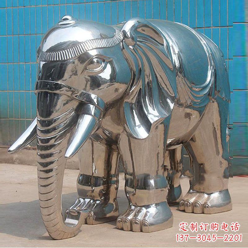 金华立体逼真大象雕塑