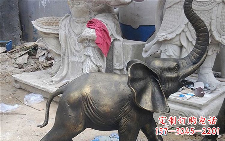 金华大象动物铜雕112