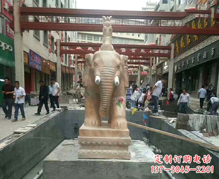 金华大象石材雕塑