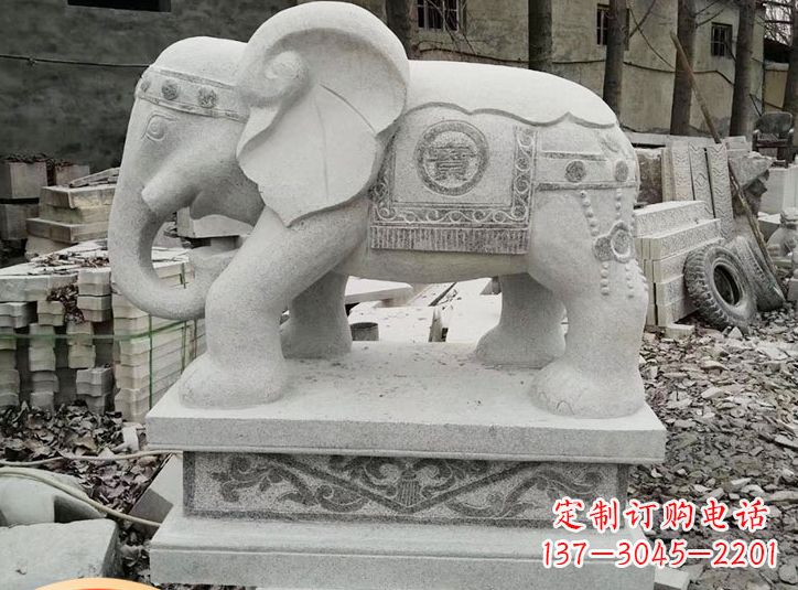 金华大象石雕壁画