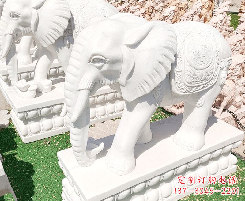 金华大象石雕雕塑