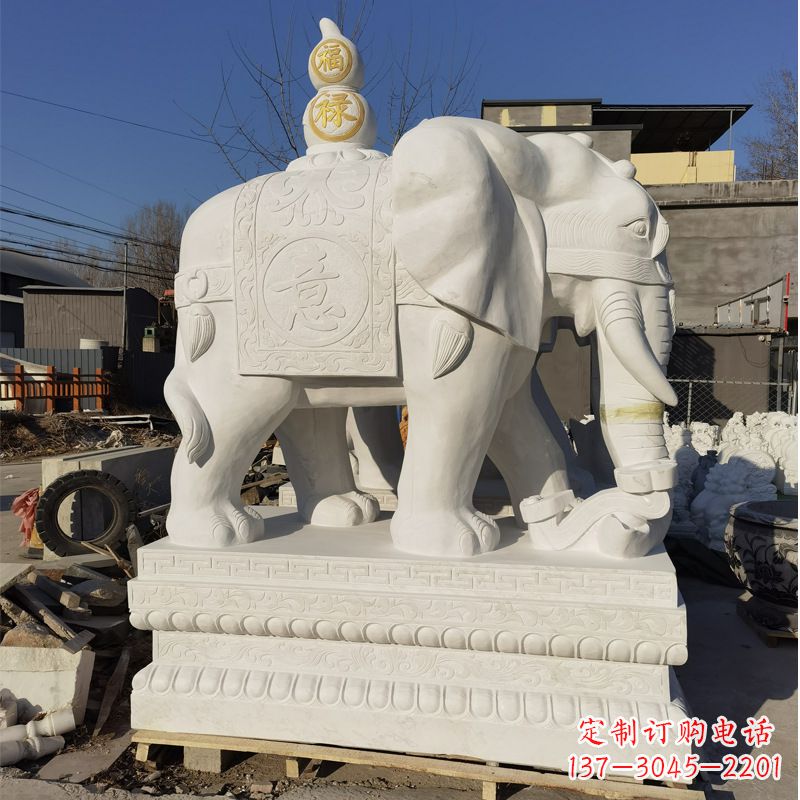金华大象石雕守墓