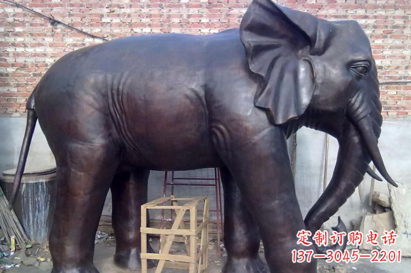 金华大象铸铜雕塑