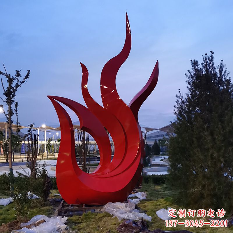 金华精致工艺大型不锈钢凤凰雕塑