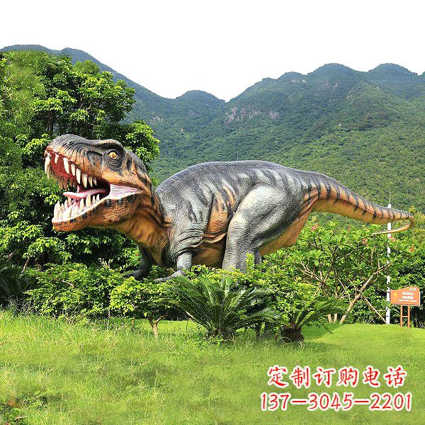 金华大型仿真恐龙公园雕塑