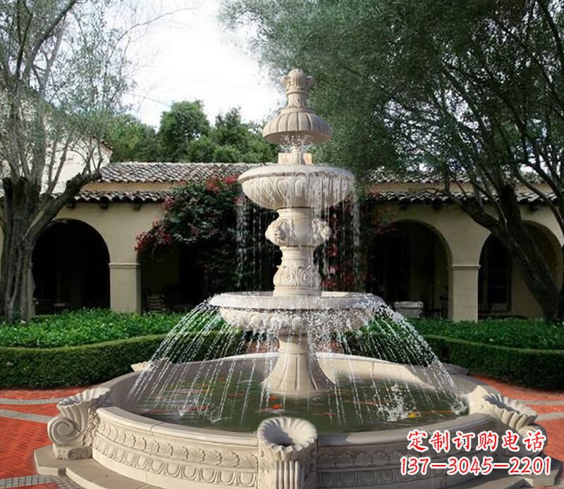 金华大型景观喷泉石雕 (2)