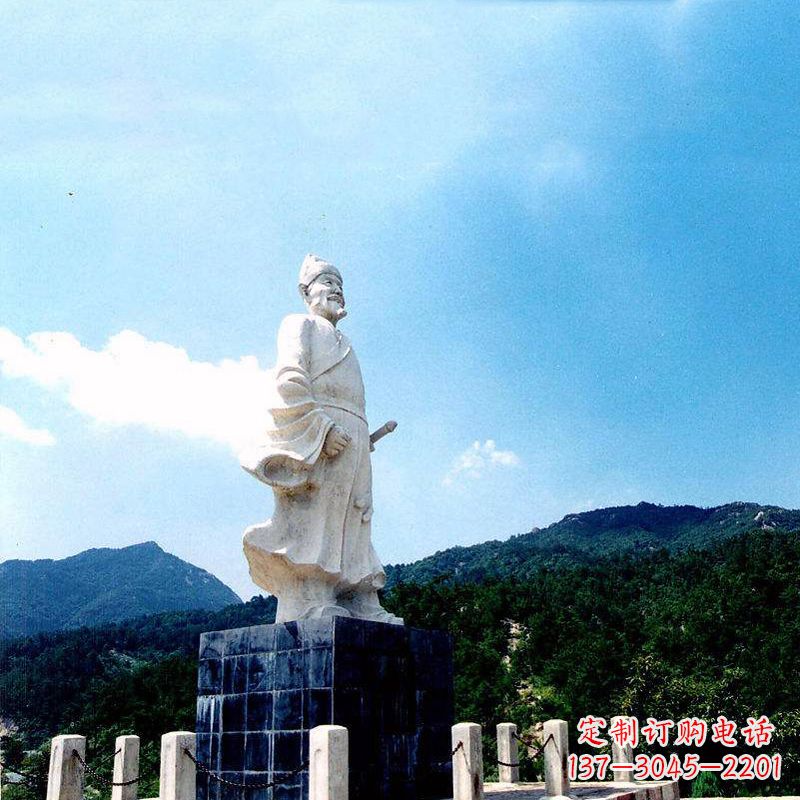 金华大型景区历史名人朱元璋石雕塑像