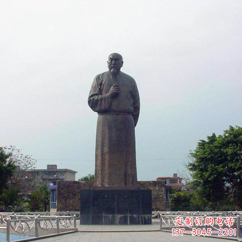 金华精美林则徐雕塑,传承历史文化