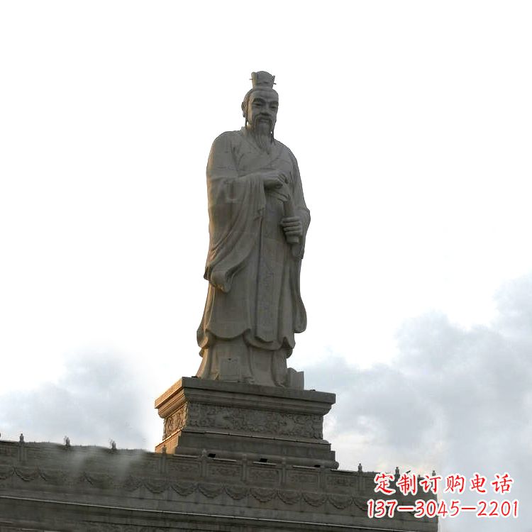 金华精美纯手工孟子雕塑,传承历史文化