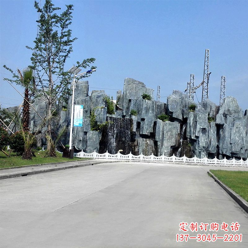 金华大型塑石假山雕塑