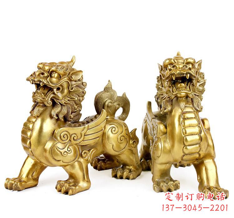 金华大型铜雕貔貅