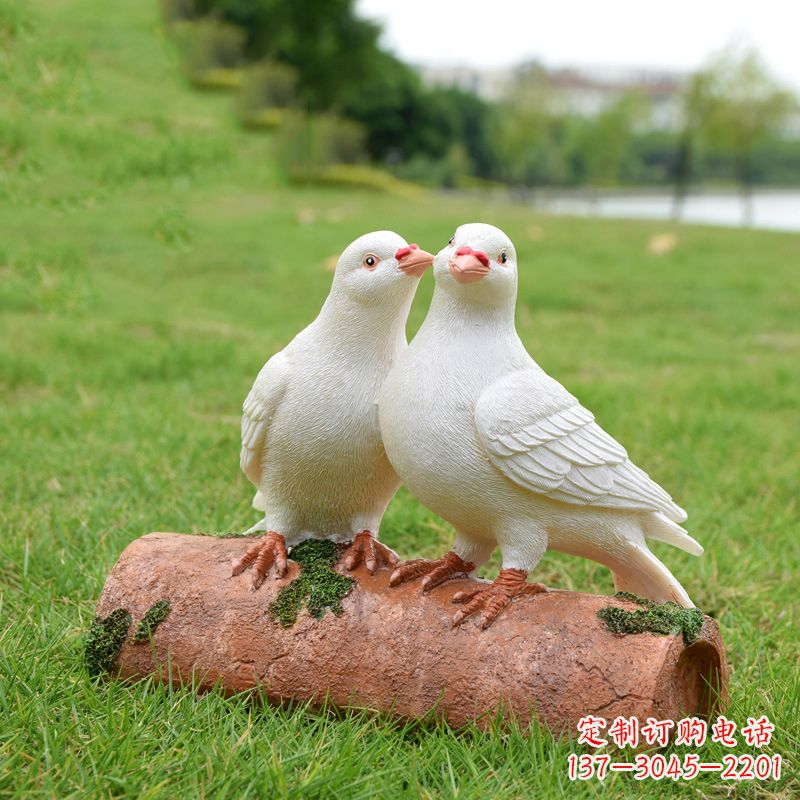 金华精美大型和平鸽雕塑