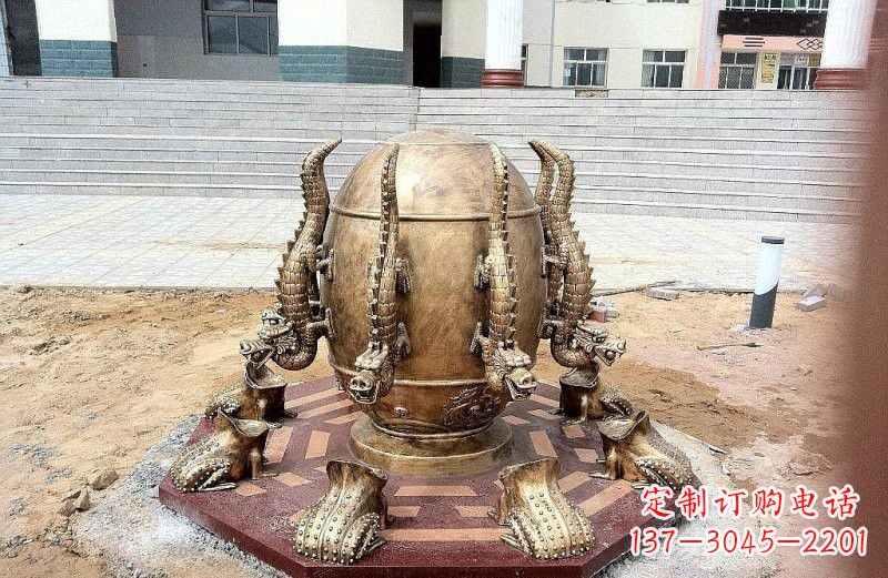 金华地动仪铜雕