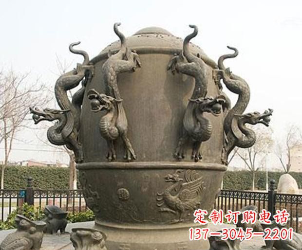 金华精美地动仪铜雕