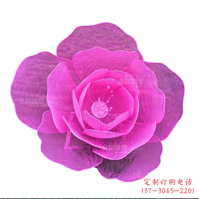 金华精美玫瑰金属雕塑