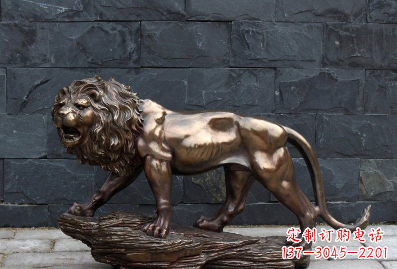 金华高雅雕刻—狮子铜雕塑