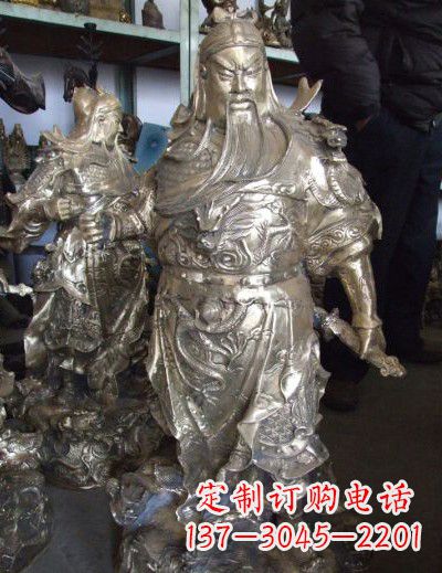 金华锻铜关公雕塑,追求完美的精品工艺