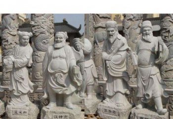 金华大理石八仙雕塑神秘的艺术之美