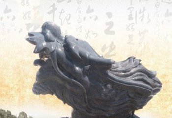金华新潮大理石龙头雕塑