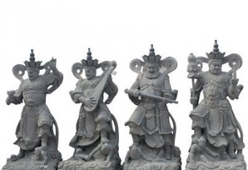 金华四大天王大理石雕塑