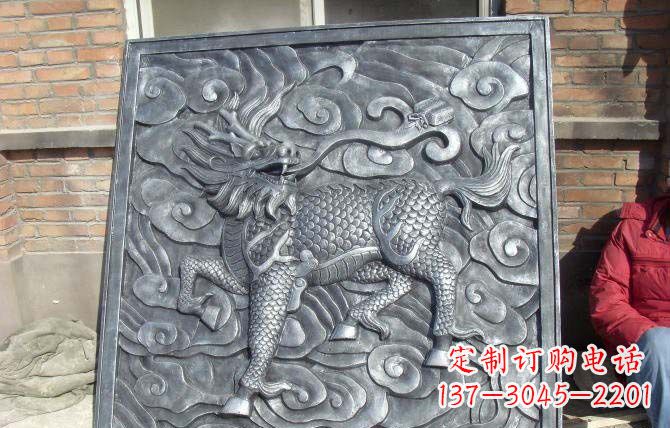 金华雕塑·锻铜古典麒麟