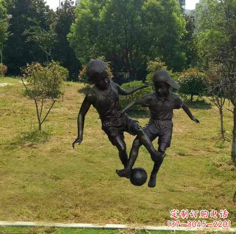 金华中领雕塑出品,精致足球雕塑,带您重温童年欢乐