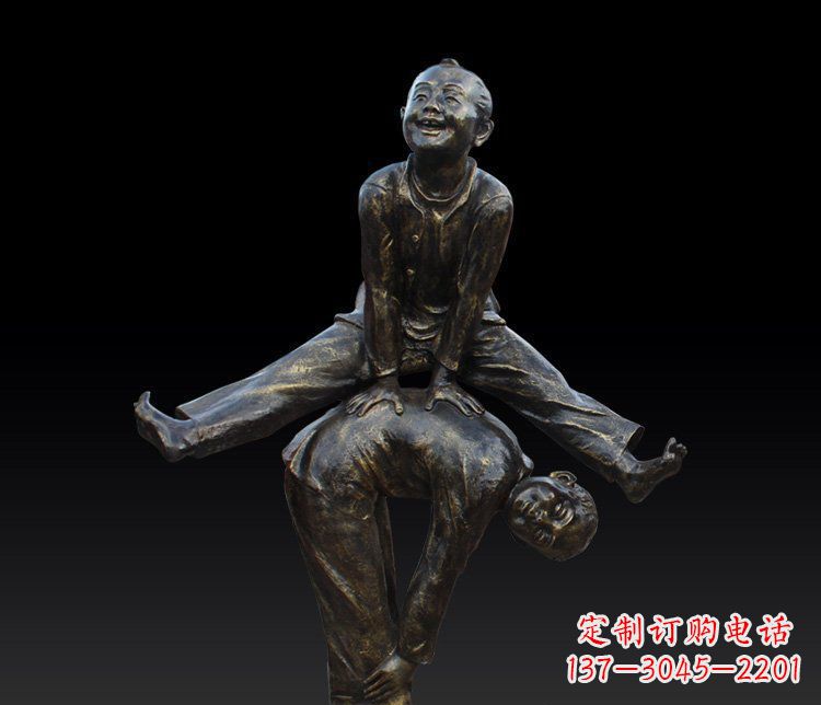 金华儿童友善的山羊雕塑