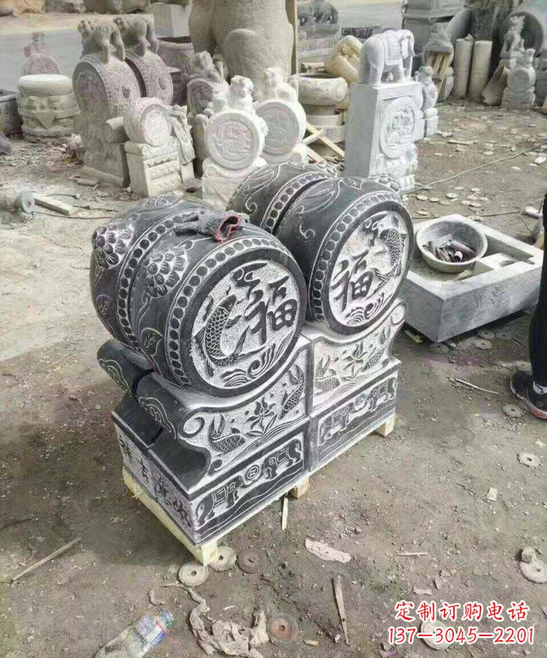 金华风格独特的福字雕塑