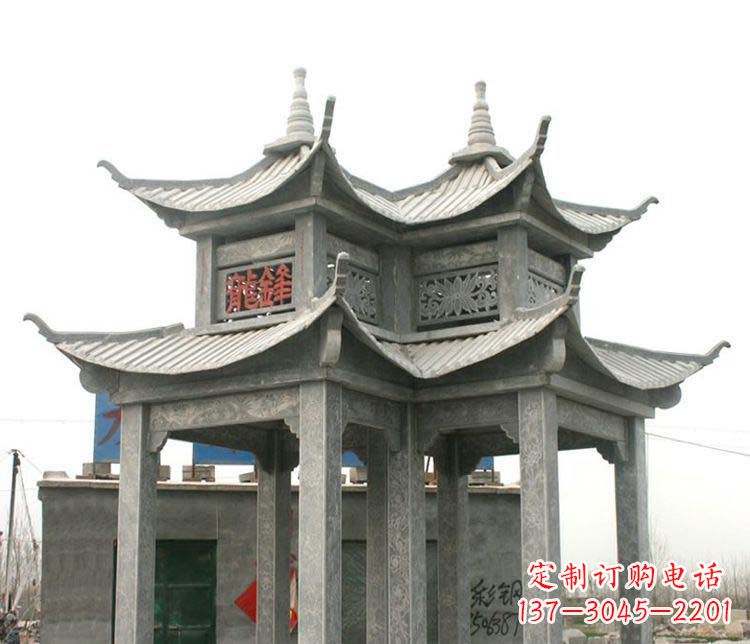金华仿古凉亭石雕