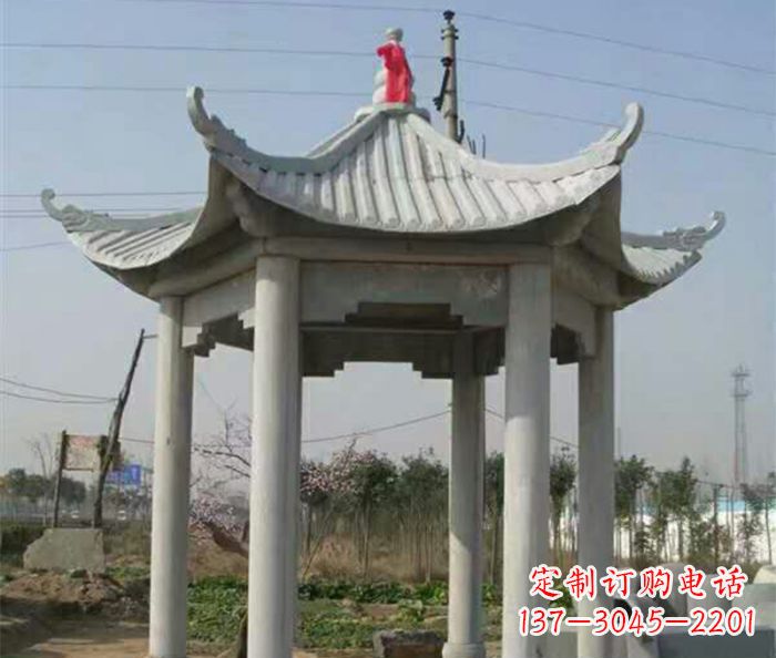 金华典雅的仿古凉亭石雕