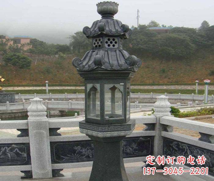 金华仿古石灯雕塑,点亮景观空间