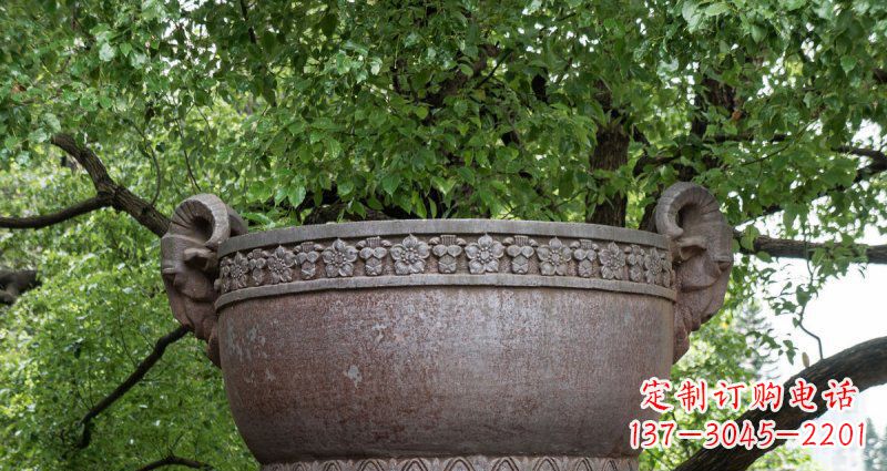 金华中领雕塑仿古水缸铜雕