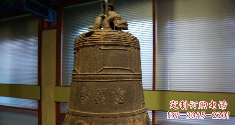 金华仿古铜钟雕塑定制