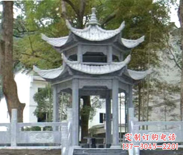 金华中领雕塑凉亭石雕——传承古典精髓,融情于雕塑之中