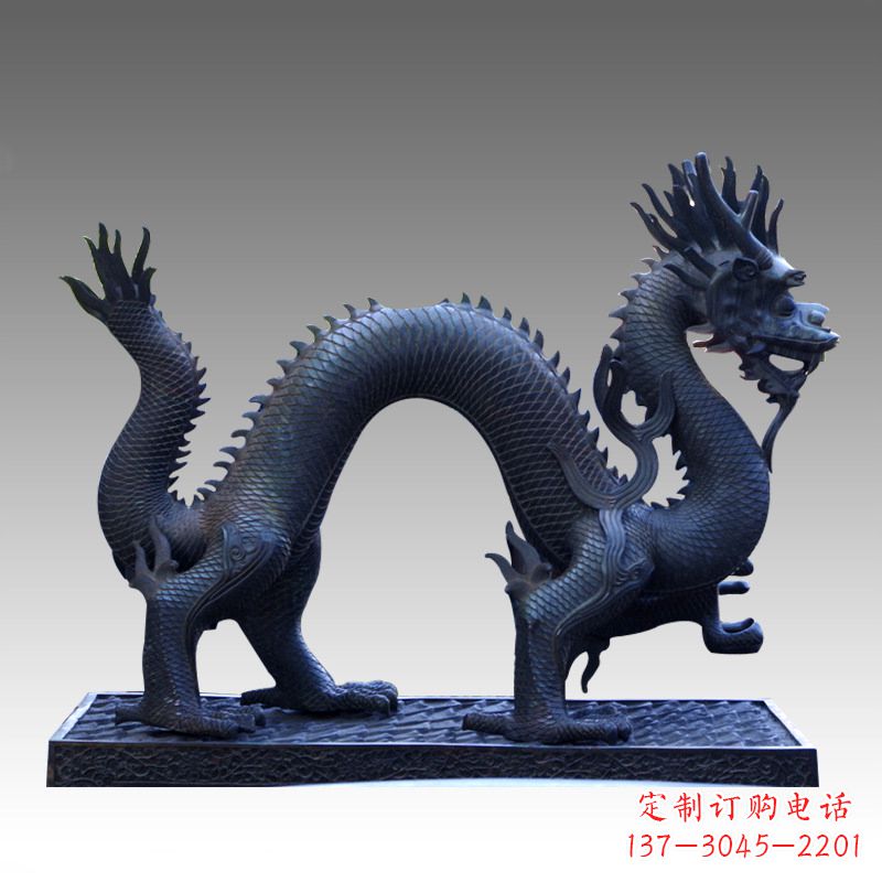 金华古典风格神龙铜雕