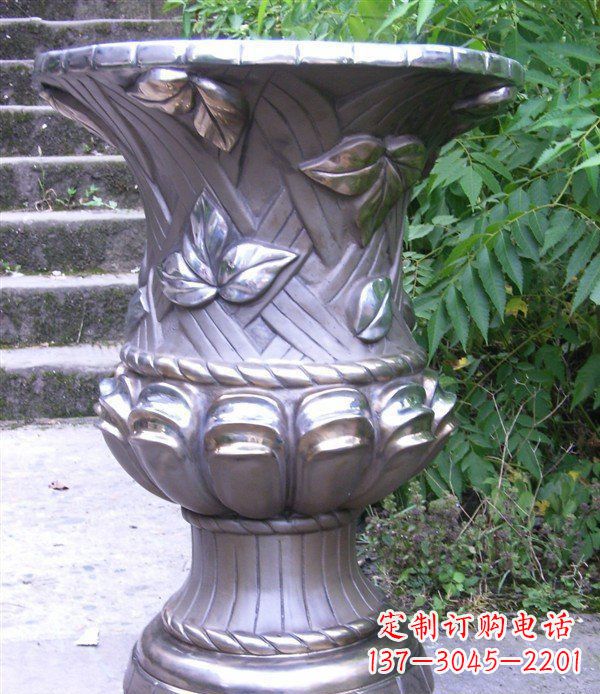 金华玻璃钢花盆雕塑