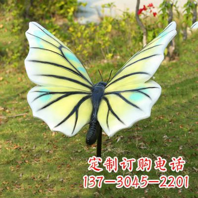 金华色彩丰富的仿真蝴蝶雕塑