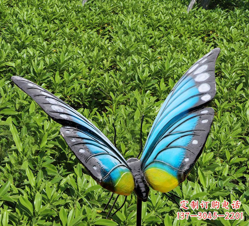 金华玻璃钢蝴蝶雕塑