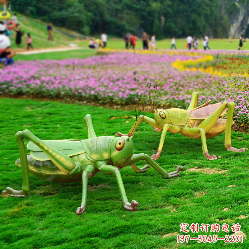 金华精美蝗虫雕塑摆件