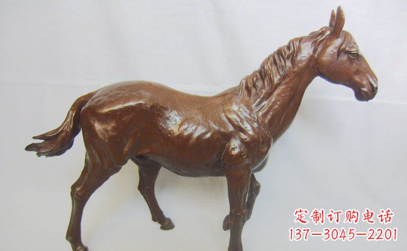 金华仿真马铸铜动物雕塑